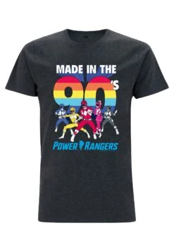 Henry Tiger Nineties - T-Shirt Print - Melange Black