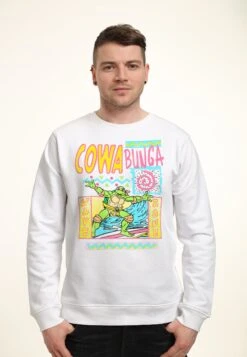 Henry Tiger Nickelodeon Ninja Retro Surf - Sweater - White