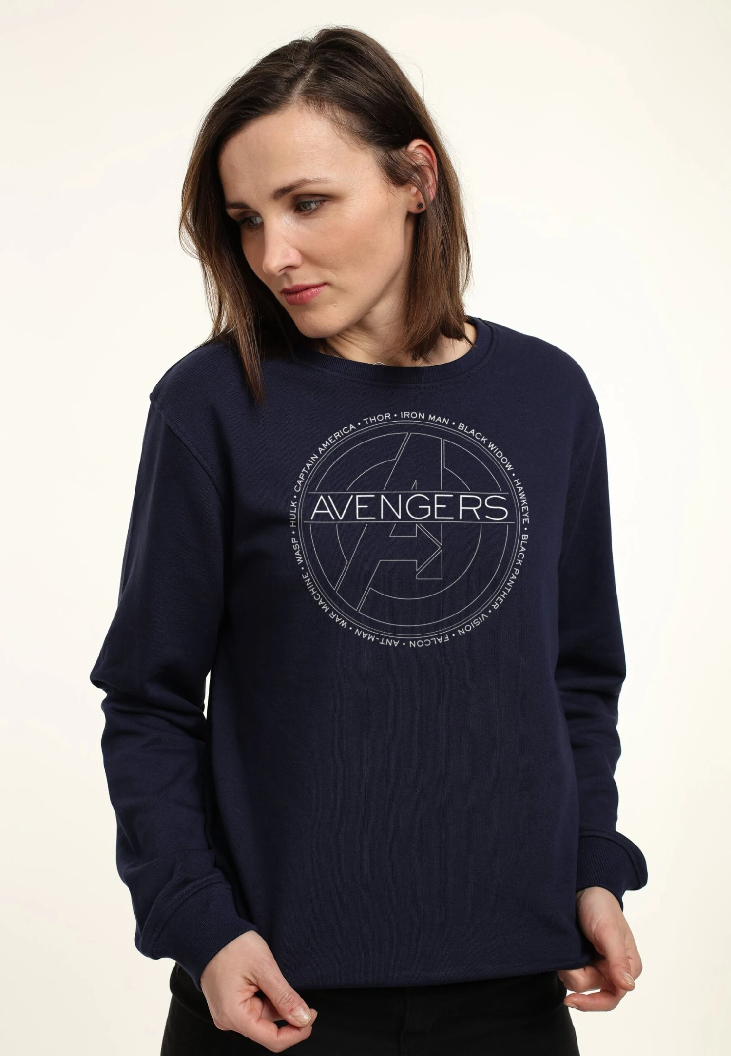 Henry Tiger Avengers Classic Avengers Names - Sweater - Navy Blue - Afbeelding 3
