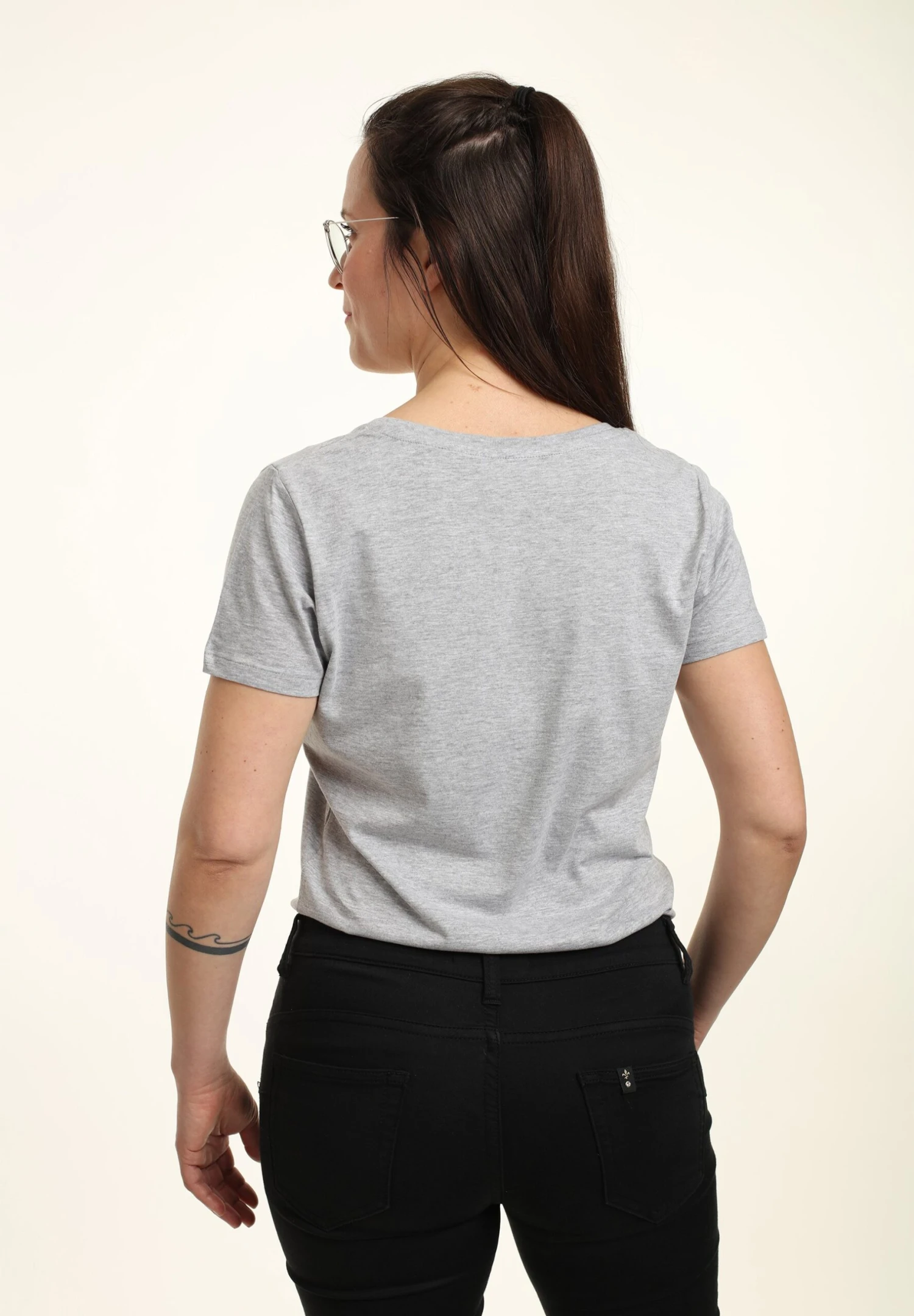 Henry Tiger Bridgerton Dearest Gentle Reader - T-Shirt Print - Heather Grey - Afbeelding 2