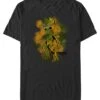 Henry Tiger Guardians Of The Galaxy 2 Water Groot - T-Shirt Print - Black