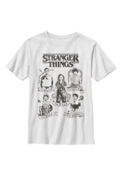 Henry Tiger Stranger Things Dnd Classes - T-Shirt Print - White