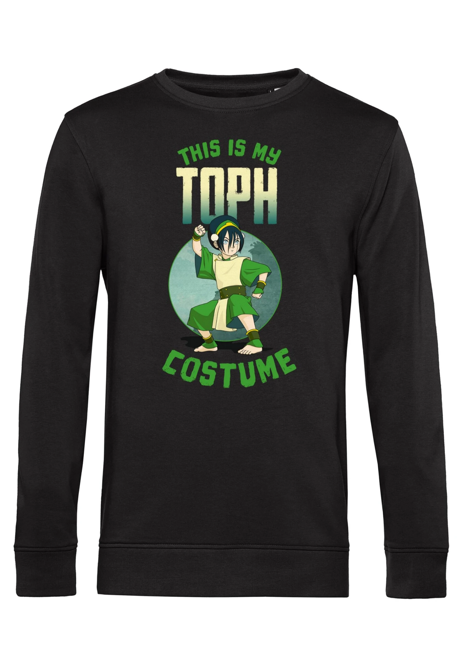 Henry Tiger Avatar: The Last Airbender Toph Costume - Sweater - Black - Afbeelding 4