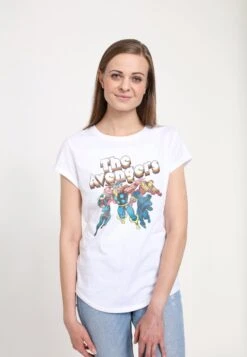 Henry Tiger Avengers Classic Avengers - T-Shirt Print - White