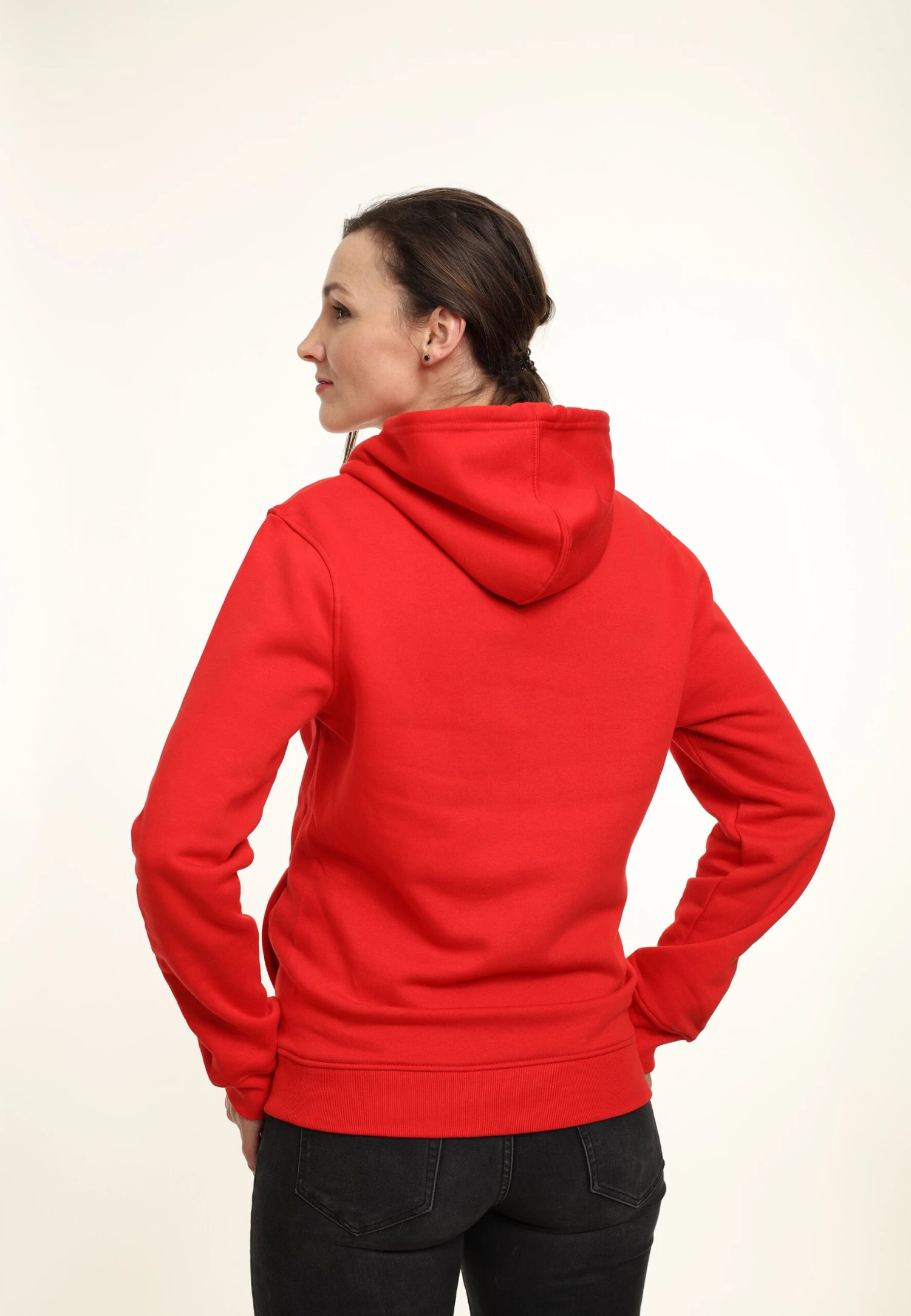 Henry Tiger Organic Regular Fit - Hoodie - Red - Afbeelding 2