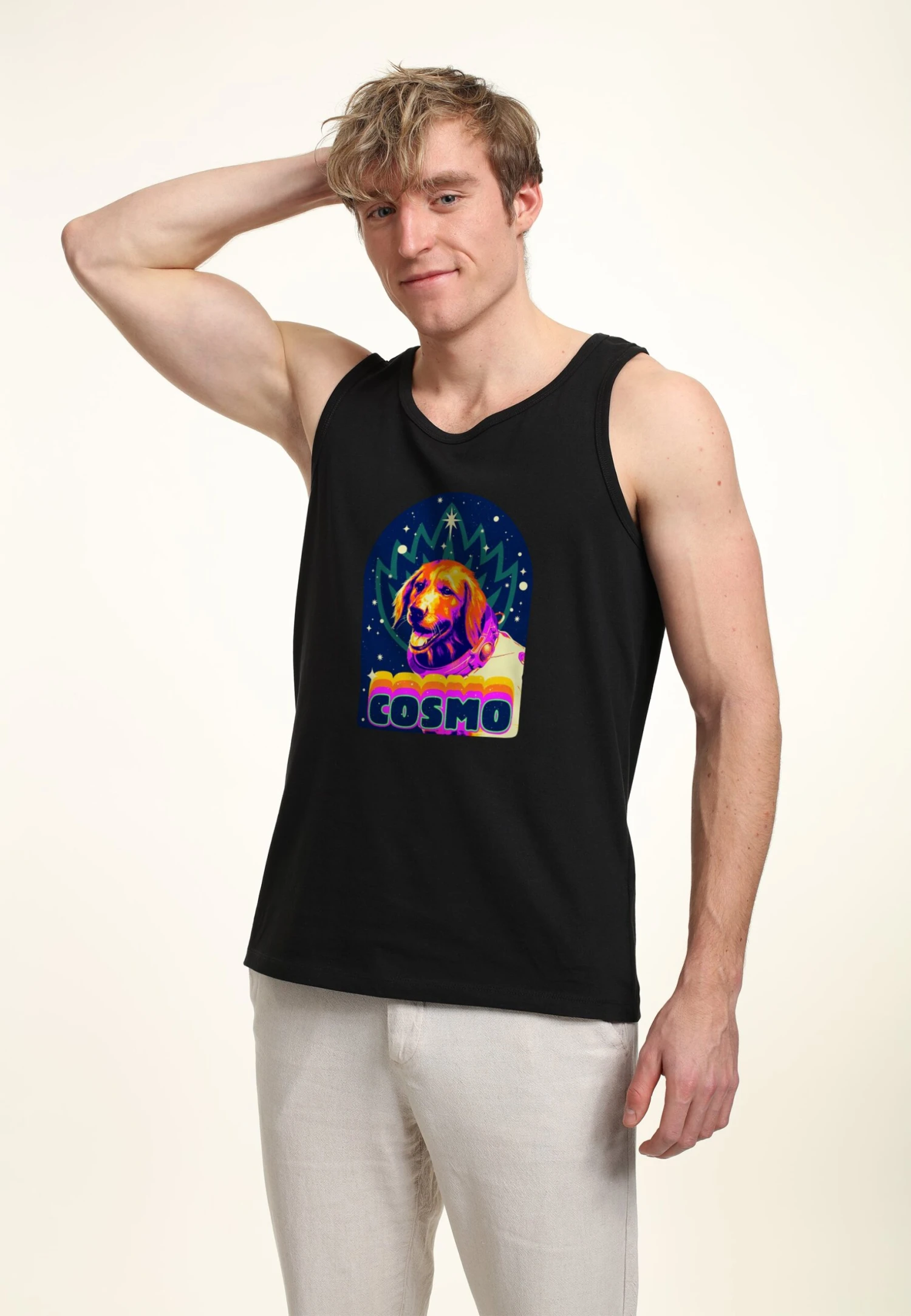 Henry Tiger Guardians Of The Galaxy Vol. 3 Cosmo - Tank Top - Top - Black - Afbeelding 4