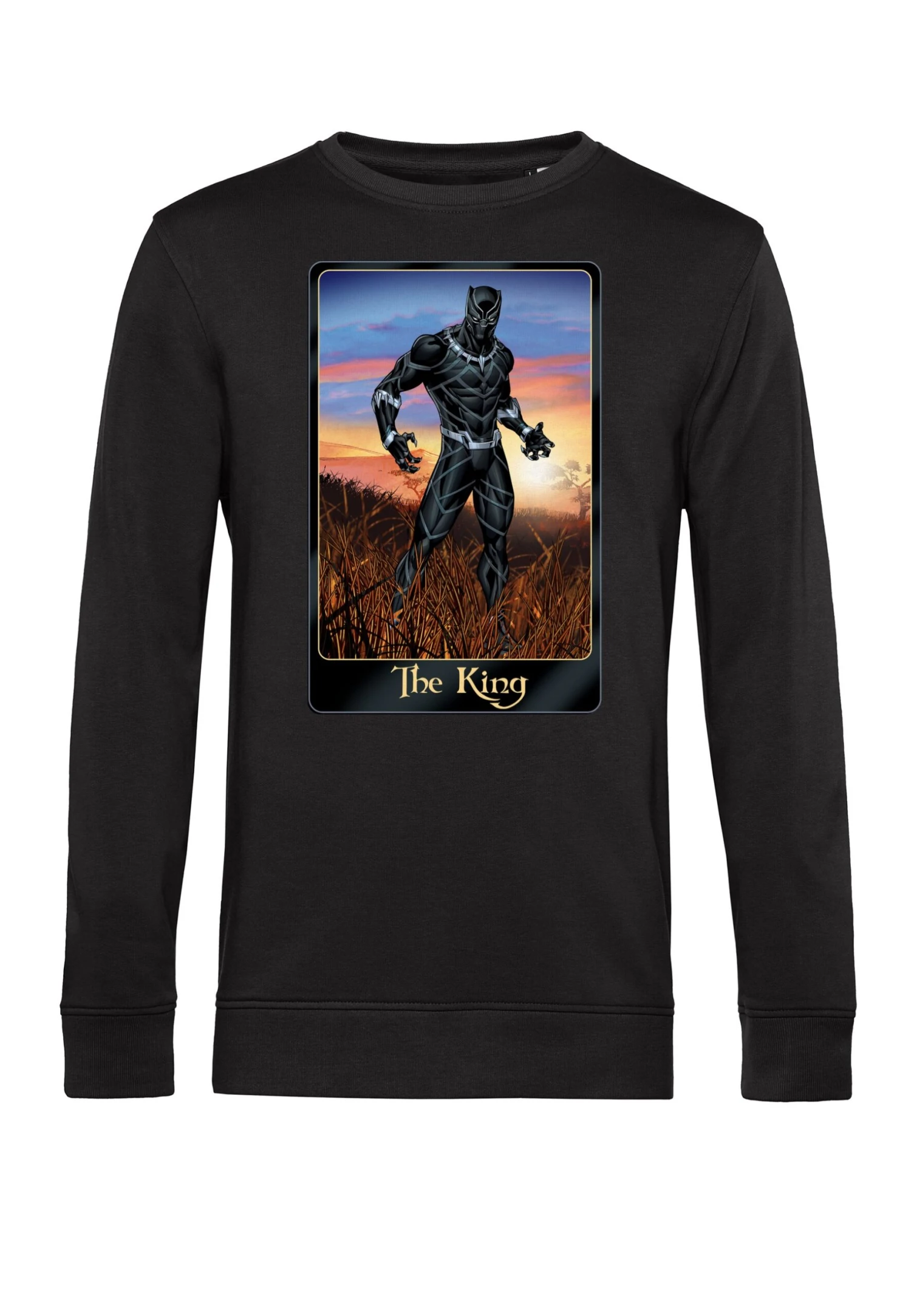 Henry Tiger Avengers Classic Panther King - Sweater - Black - Afbeelding 4
