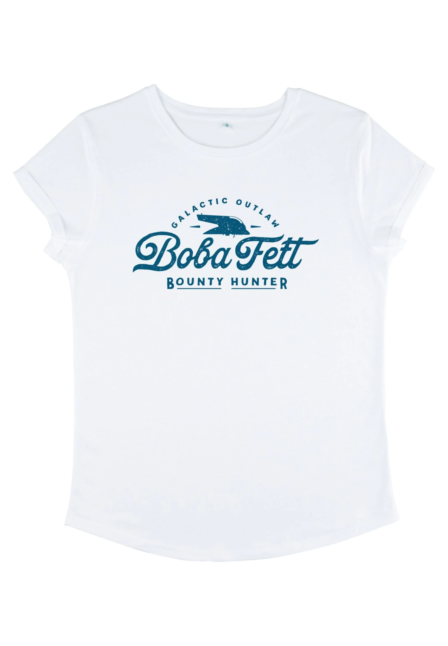 Henry Tiger Book Of Boba Fett Galatic Outlaw Boba Fett - T-Shirt Print - White - Afbeelding 5