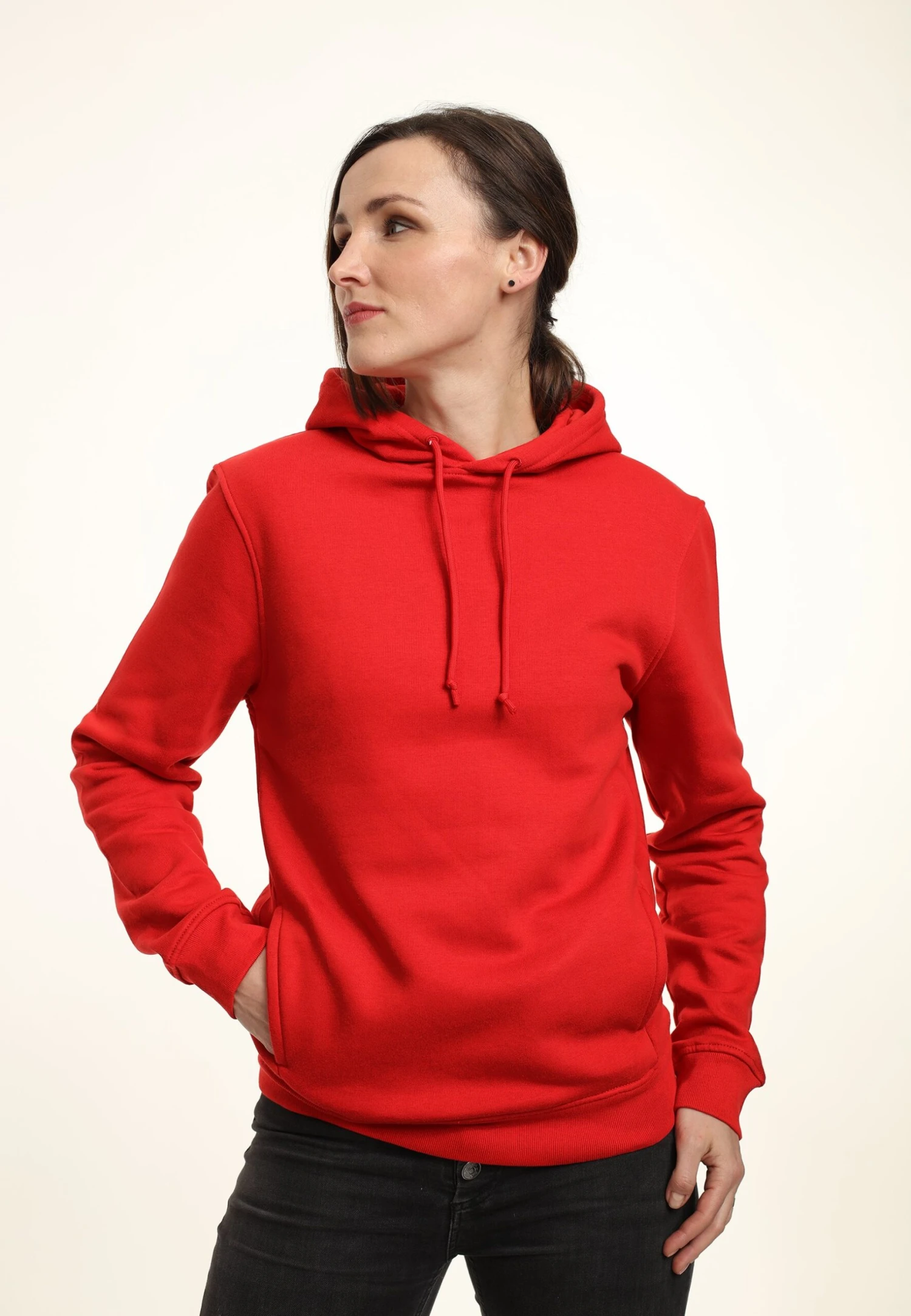 Henry Tiger Organic Regular Fit - Hoodie - Red