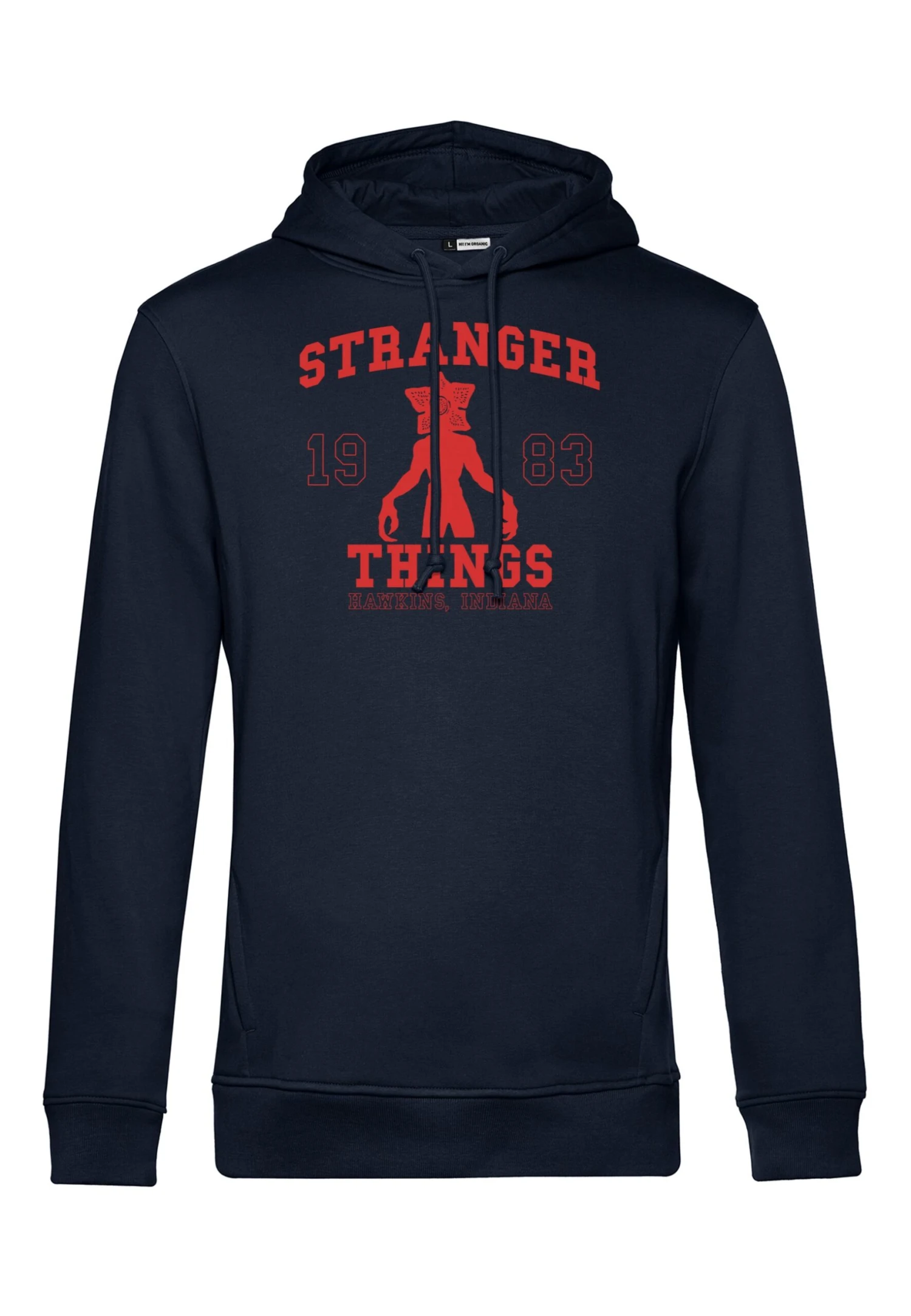 Henry Tiger Stranger Things St Collegiate - Hoodie - Navy Blue - Afbeelding 4