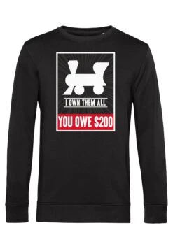 Henry Tiger Monopoly All The Railroads - Sweater - Black