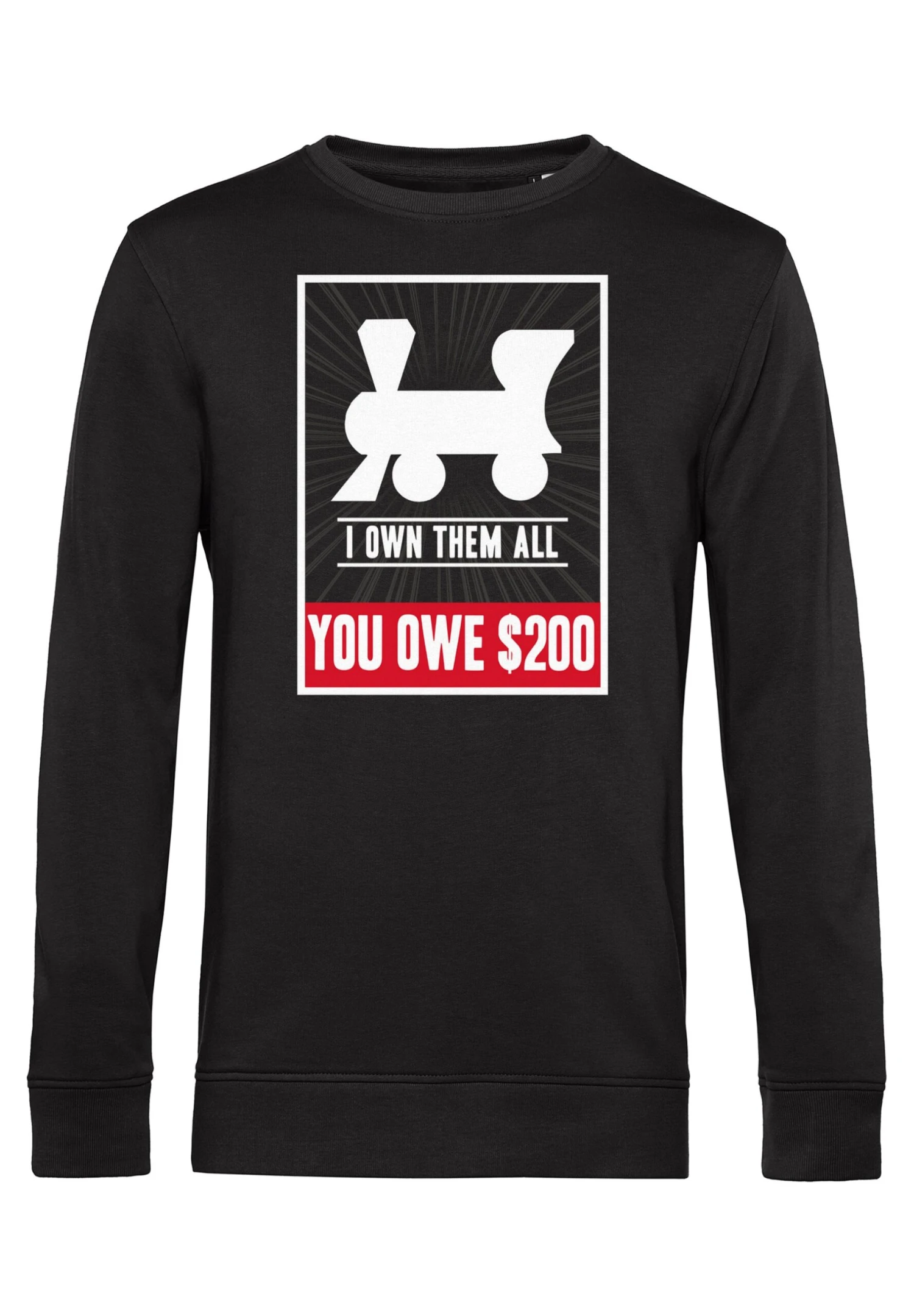 Henry Tiger Monopoly All The Railroads - Sweater - Black