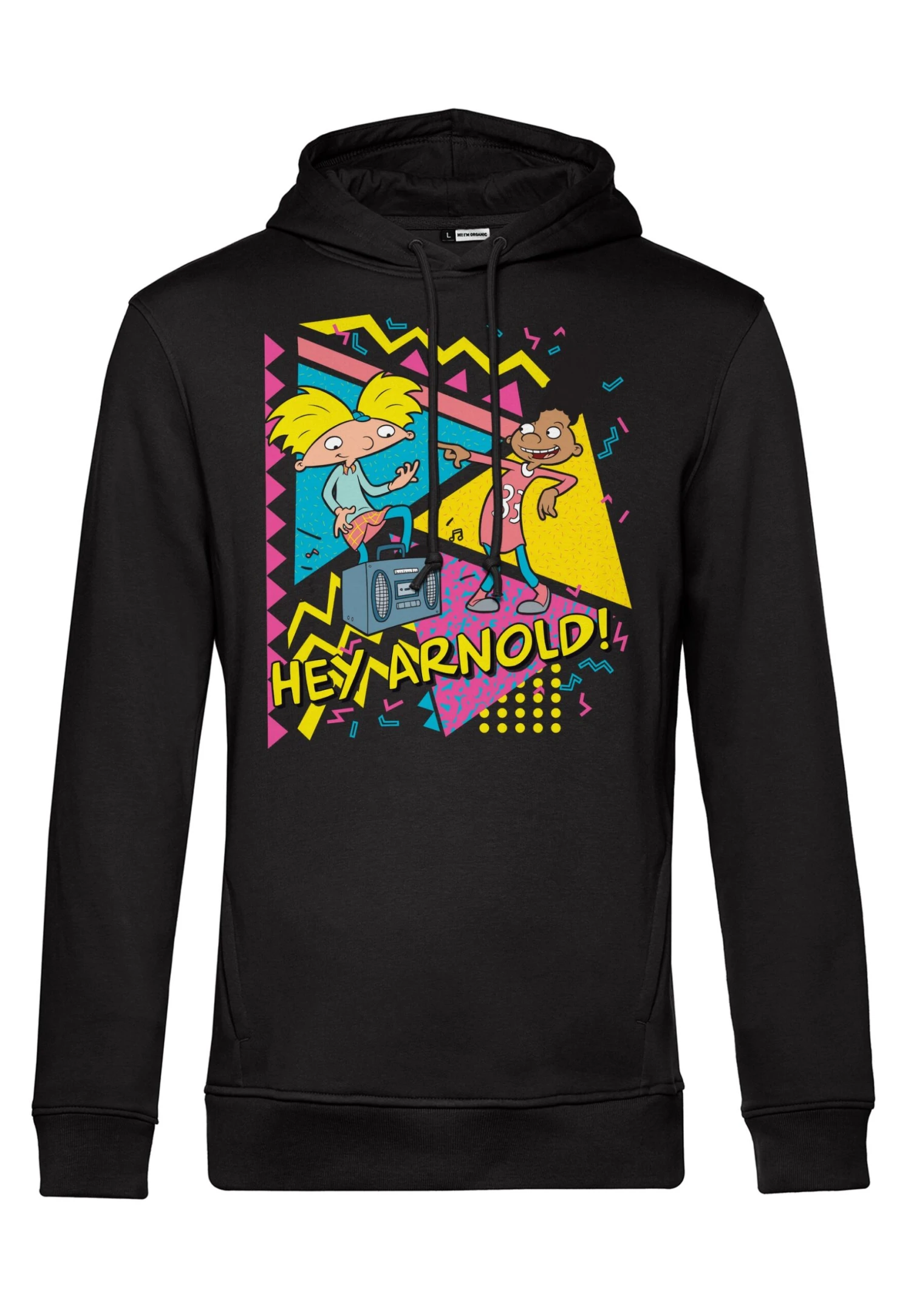 Henry Tiger Hey Arnold Hey Arn - Hoodie - Black - Afbeelding 4