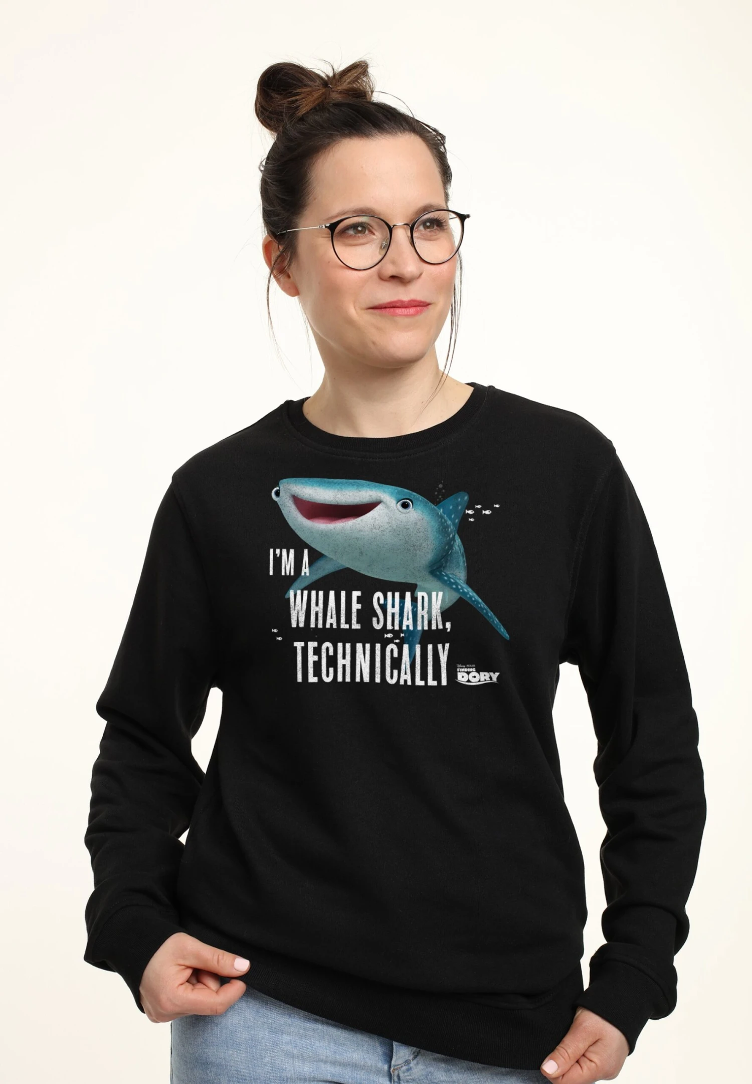 Henry Tiger Finding Dory Whale Shark - Sweater - Black - Afbeelding 3