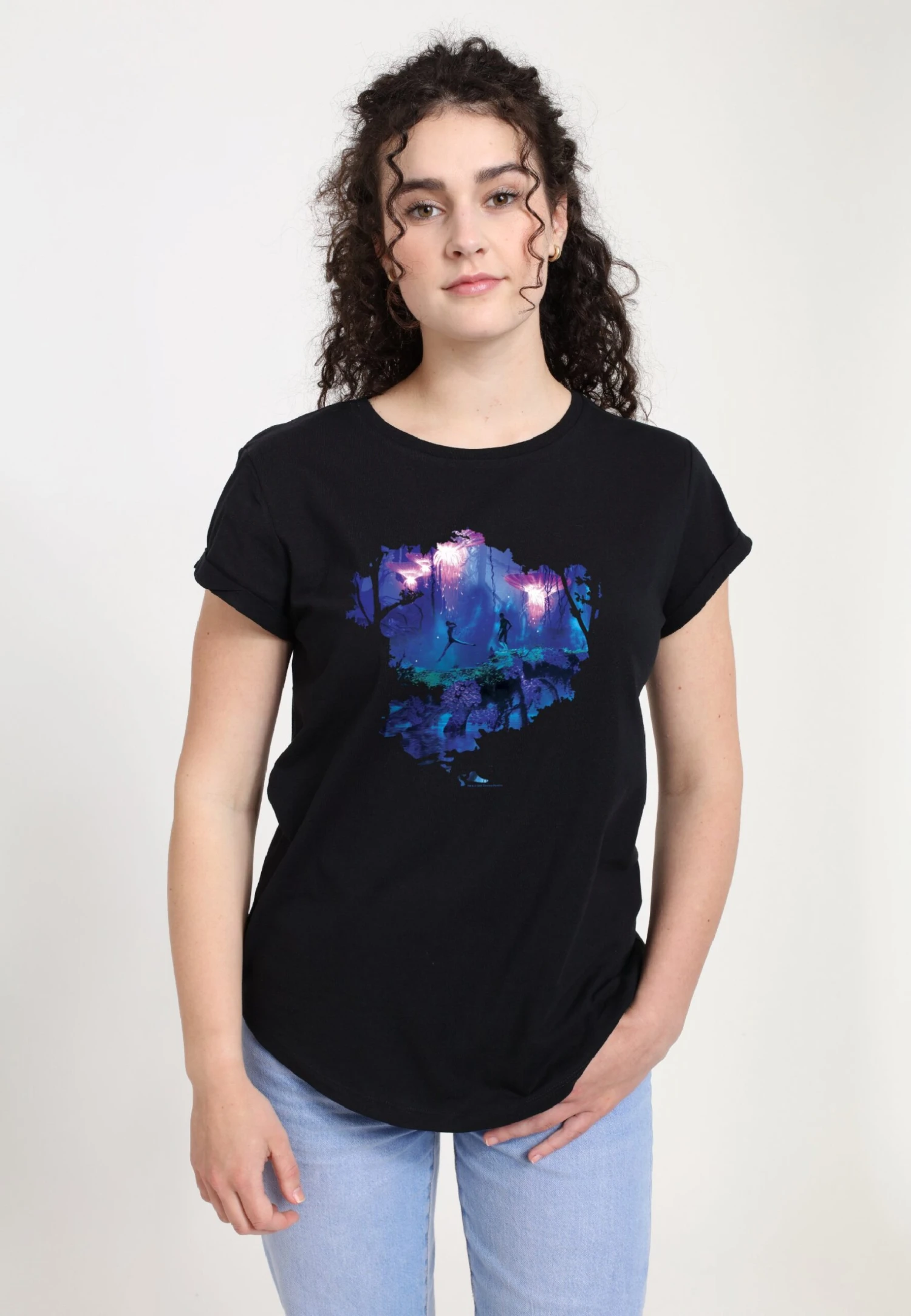 Henry Tiger Avatar 1 Jelly Forest - T-Shirt Print - Black