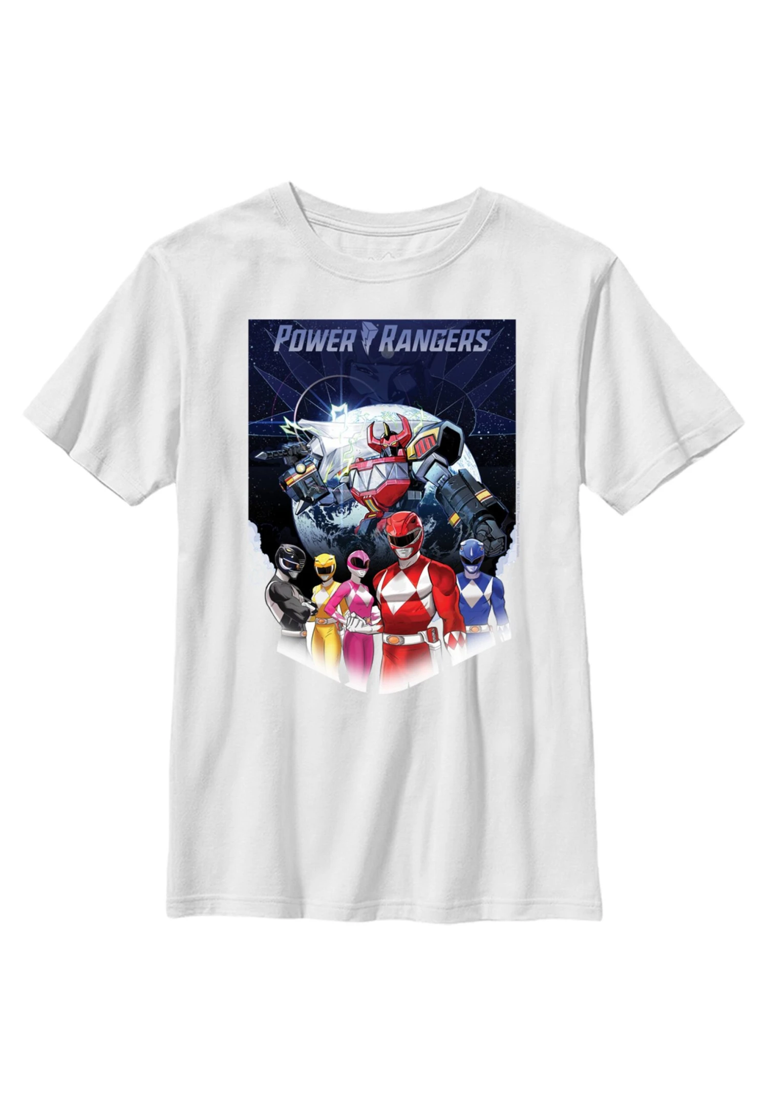 Henry Tiger Power Rangers World Poster Unisex - T-Shirt Print - White