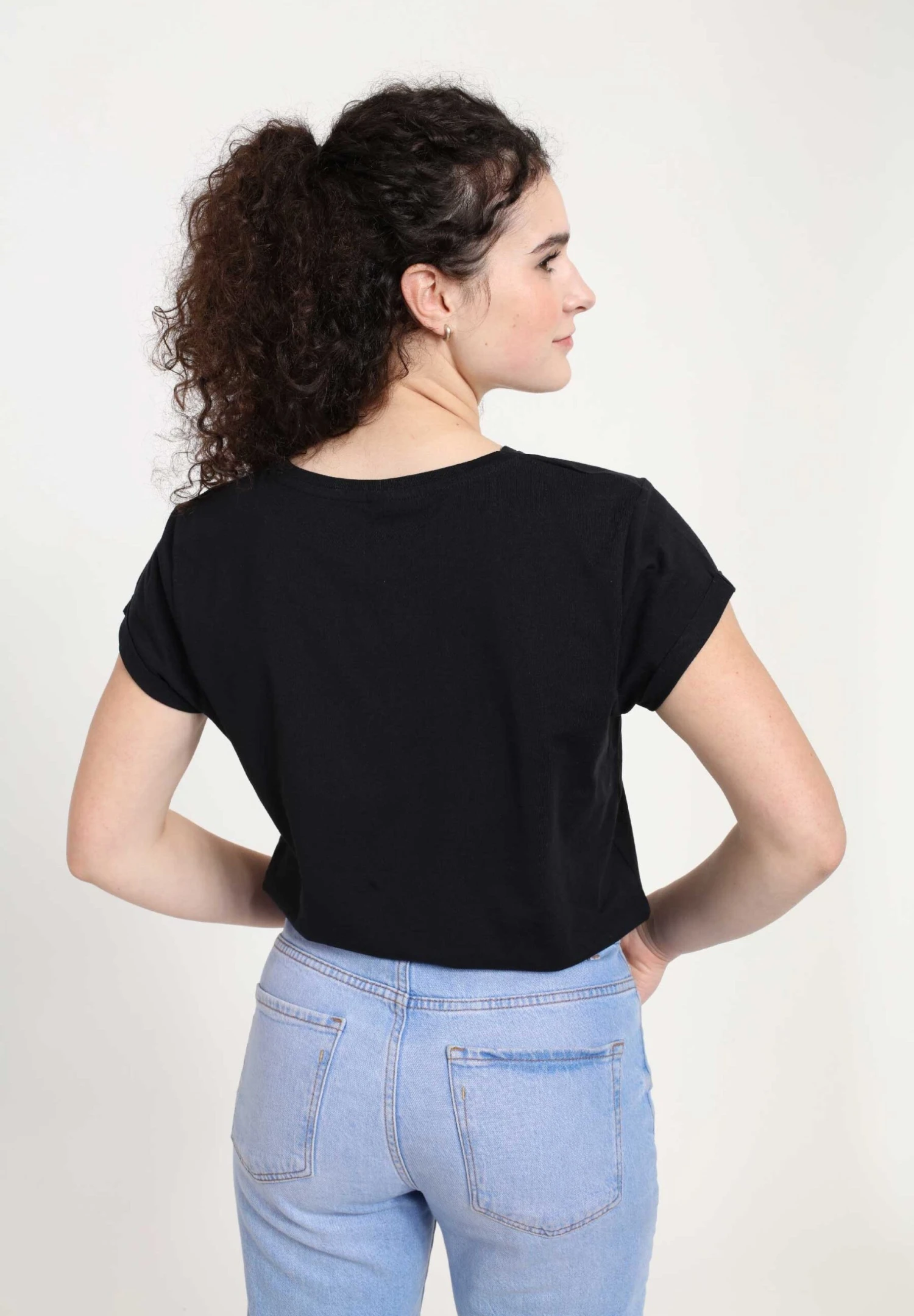 Henry Tiger Midnight Mass Father Big Face - T-Shirt Print - Black - Afbeelding 2