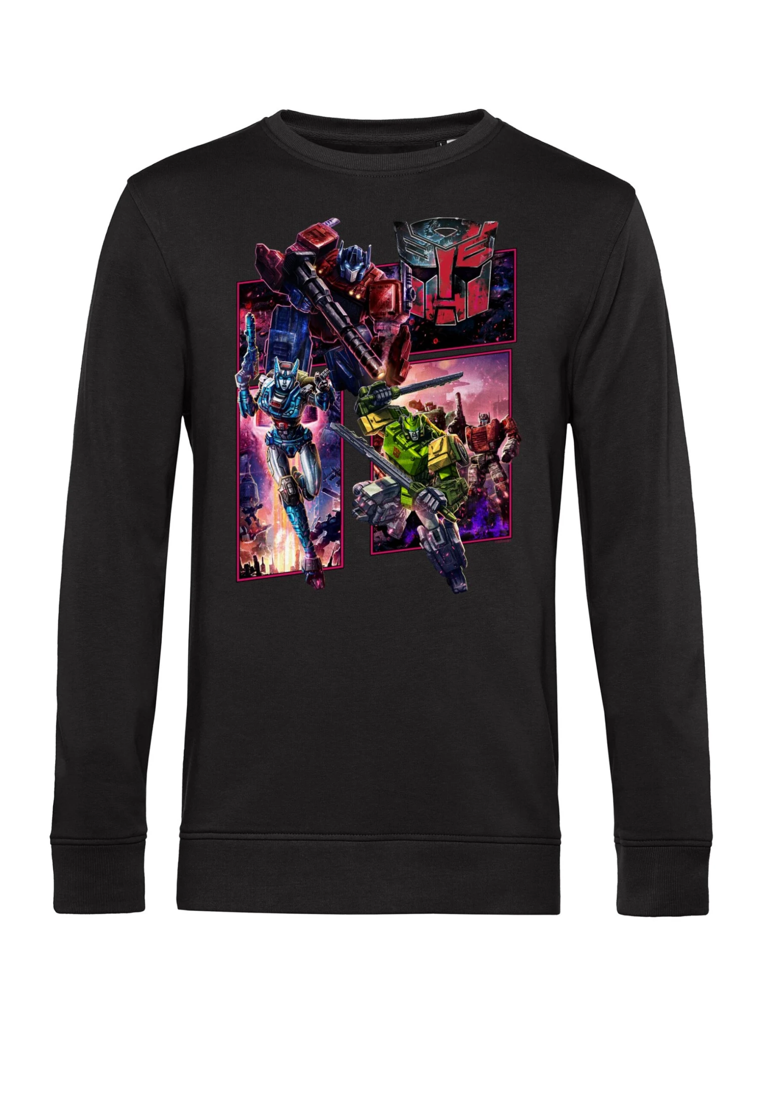 Henry Tiger Transformers Autobot Boxup - Sweater - Black - Afbeelding 4