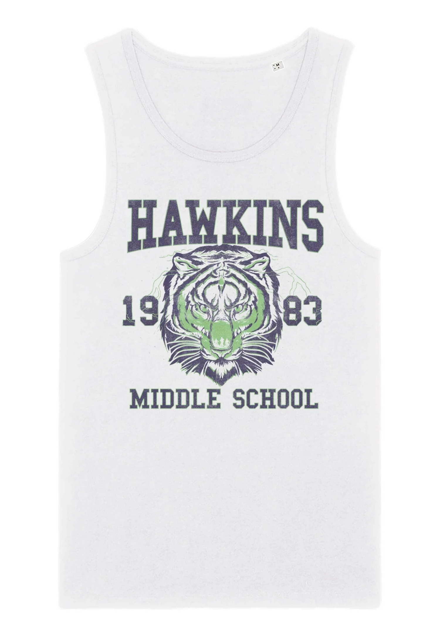 Henry Tiger Stranger Things Tiger Sep - Top - White - Afbeelding 5