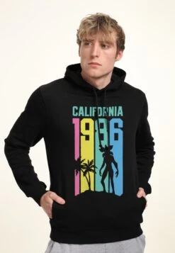 Henry Tiger Stranger Things Cali Demo - Hoodie - Black