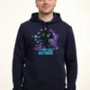 Henry Tiger Minecraft Fear The Wither - Hoodie - Navy Blue