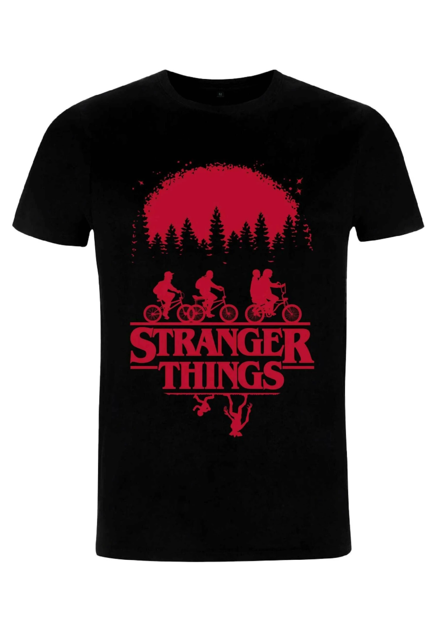 Henry Tiger Stranger Things Simple Poster Unisex - T-Shirt Print - Black - Afbeelding 4