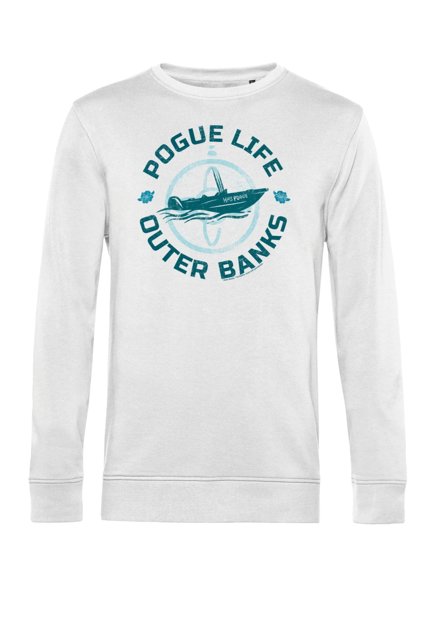 Henry Tiger Outer Banks Pogue Life Circle - Sweater - White - Afbeelding 4