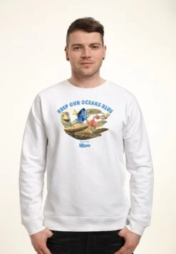 Henry Tiger Finding Nemo Nemo Ocean - Sweater - White