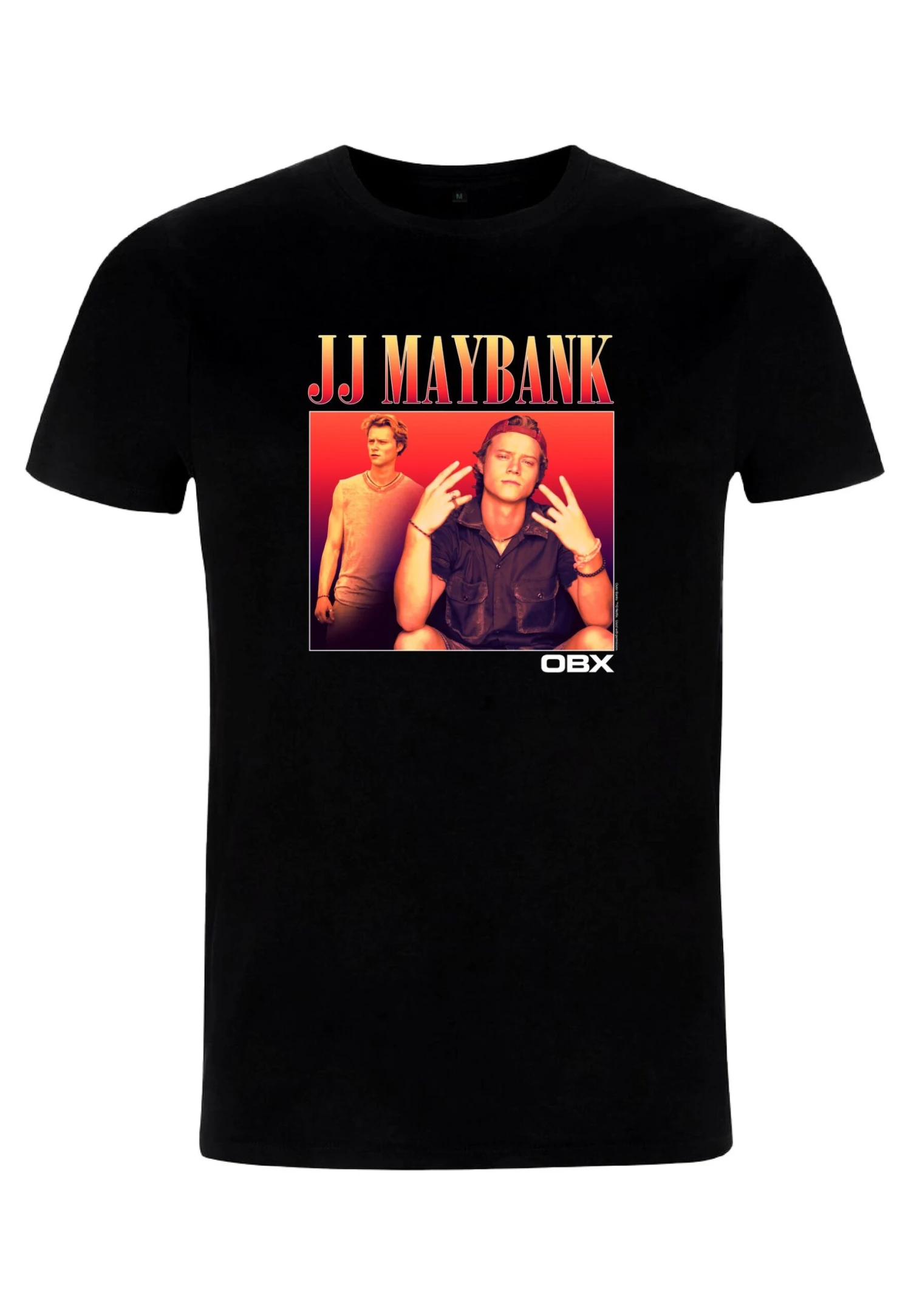 Henry Tiger Outer Banks Jj Maybank Hero - T-Shirt Print - Black - Afbeelding 4