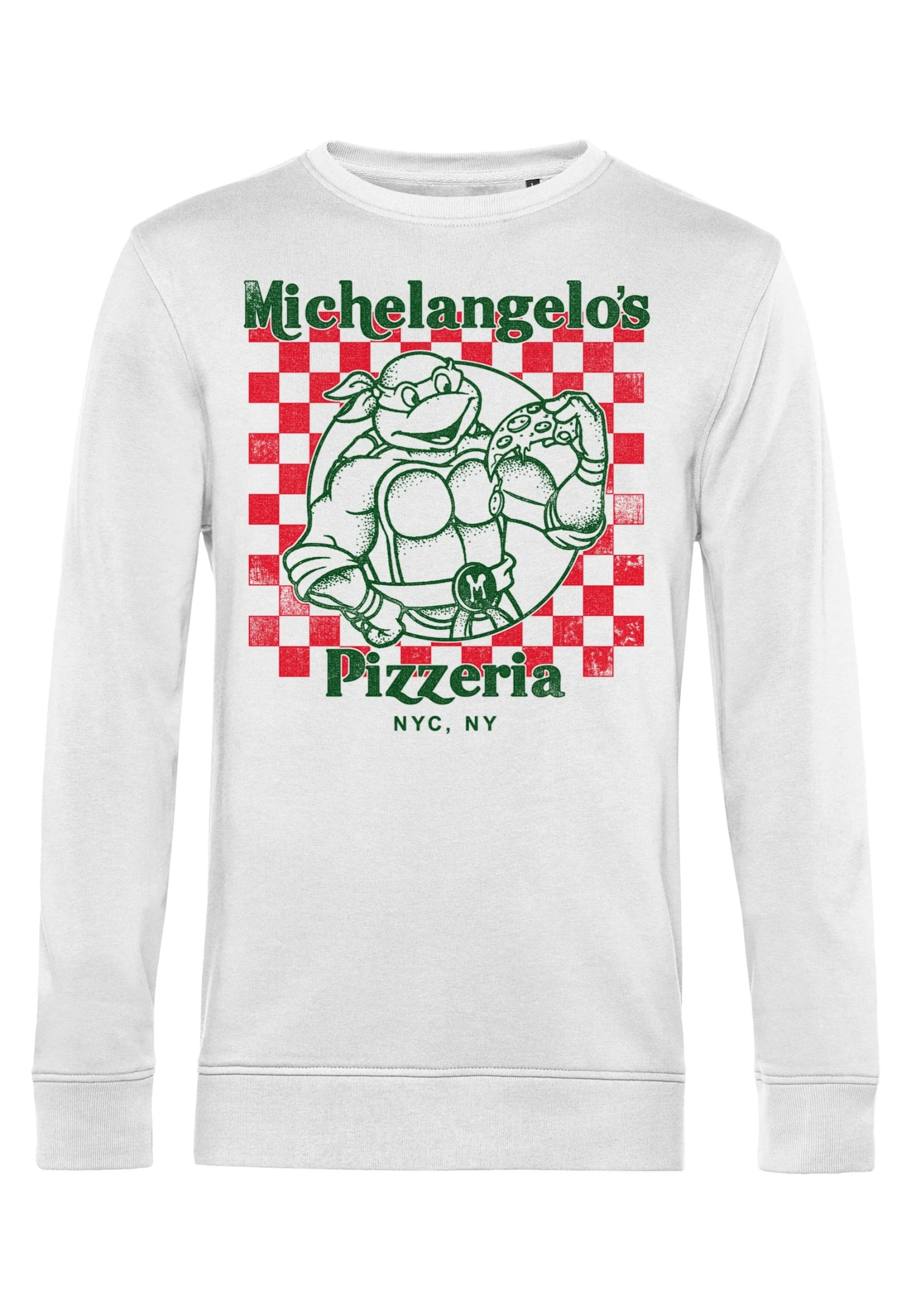 Henry Tiger Nickelodeon Mikeys Pizza - Sweater - White - Afbeelding 4