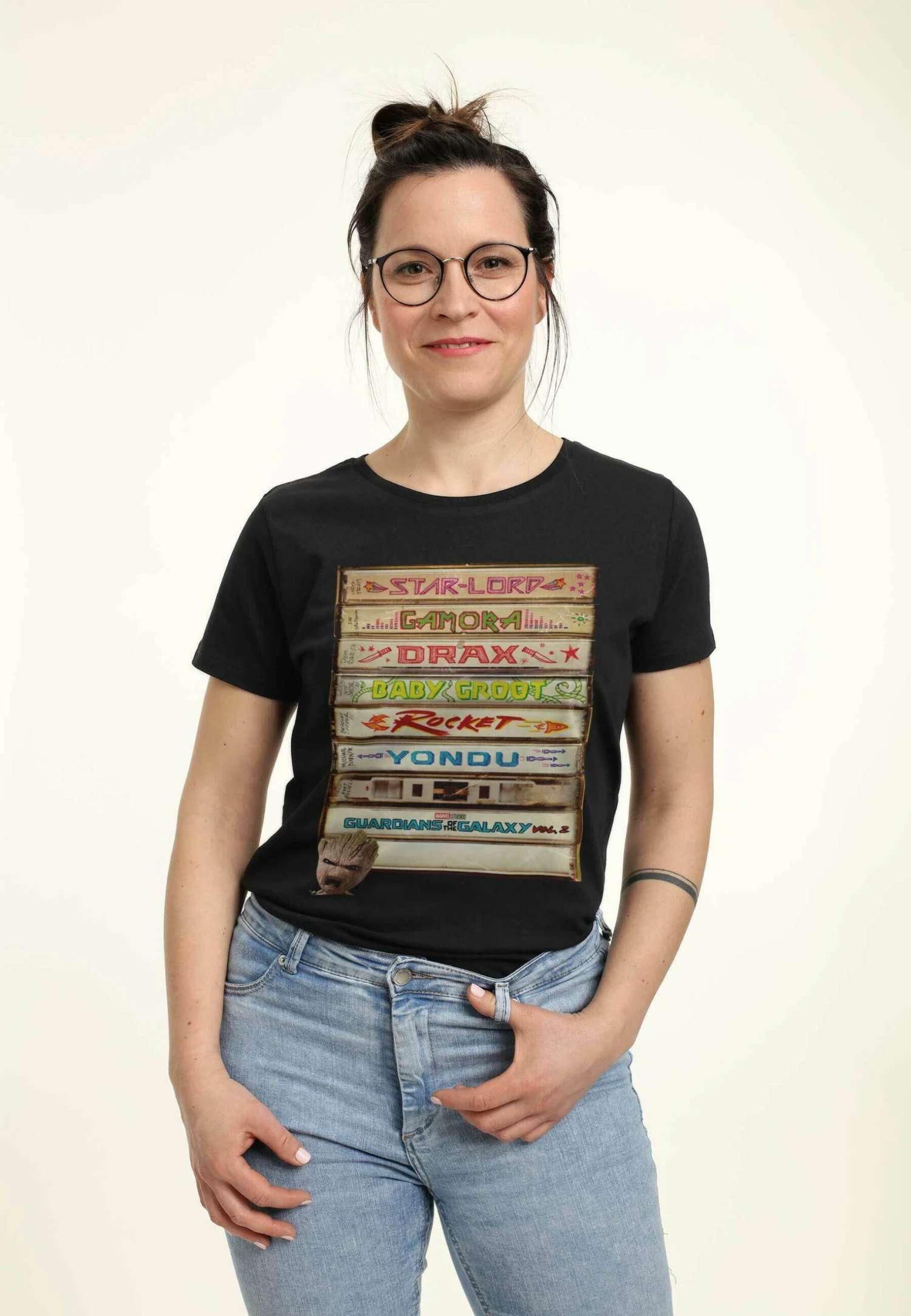 Henry Tiger Gotg 2 We Is Groots - T-Shirt Print - Black - Afbeelding 4